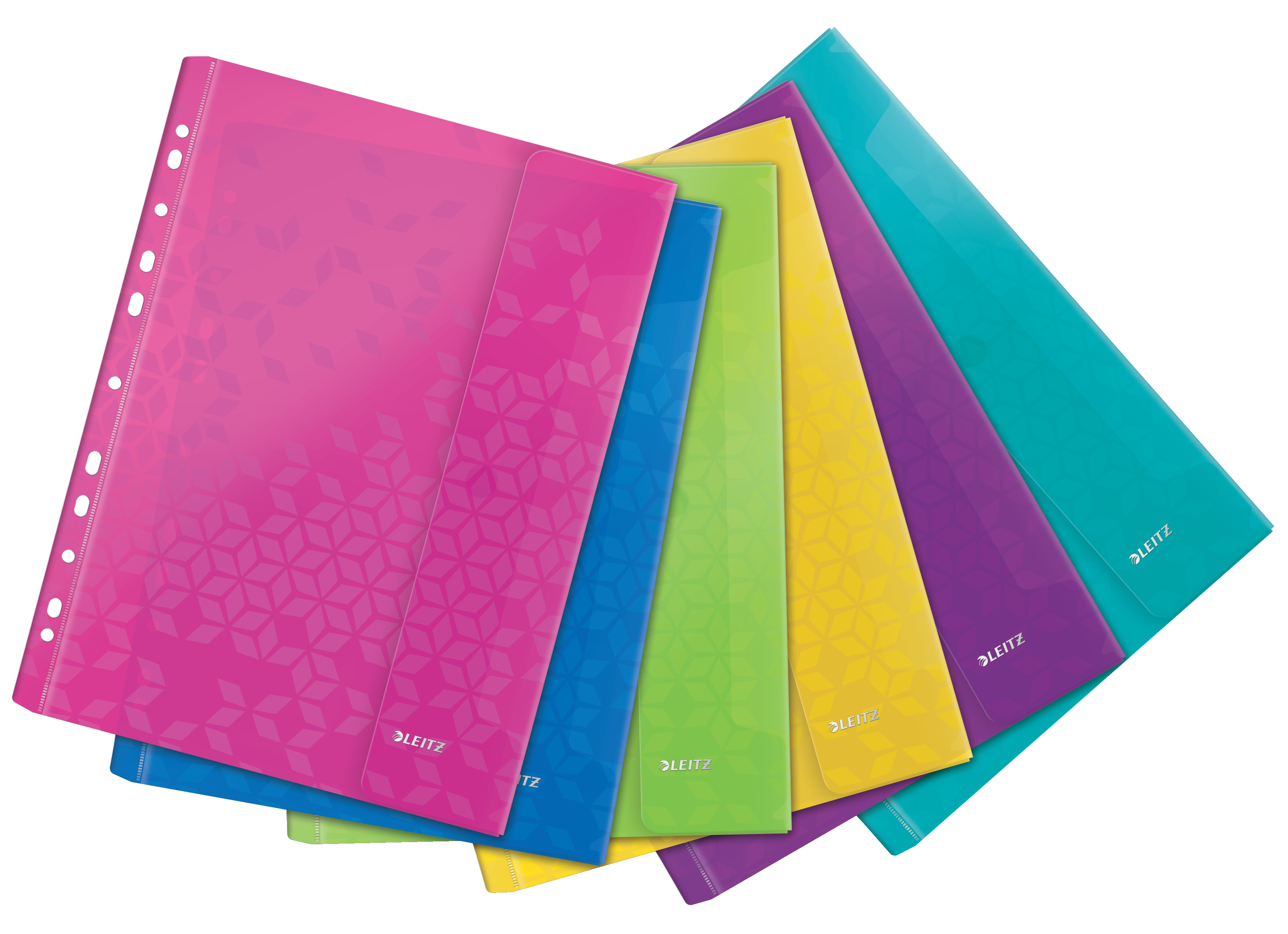 Koszulki z klapką Leitz wow, mix kolorów, 200 micronów | espryciarze.pl |Sprawdź ofertę!