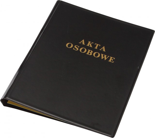Teczka do akt osobowych A4 Panta Plast czarna | espryciarze.pl |Zamów dziś!