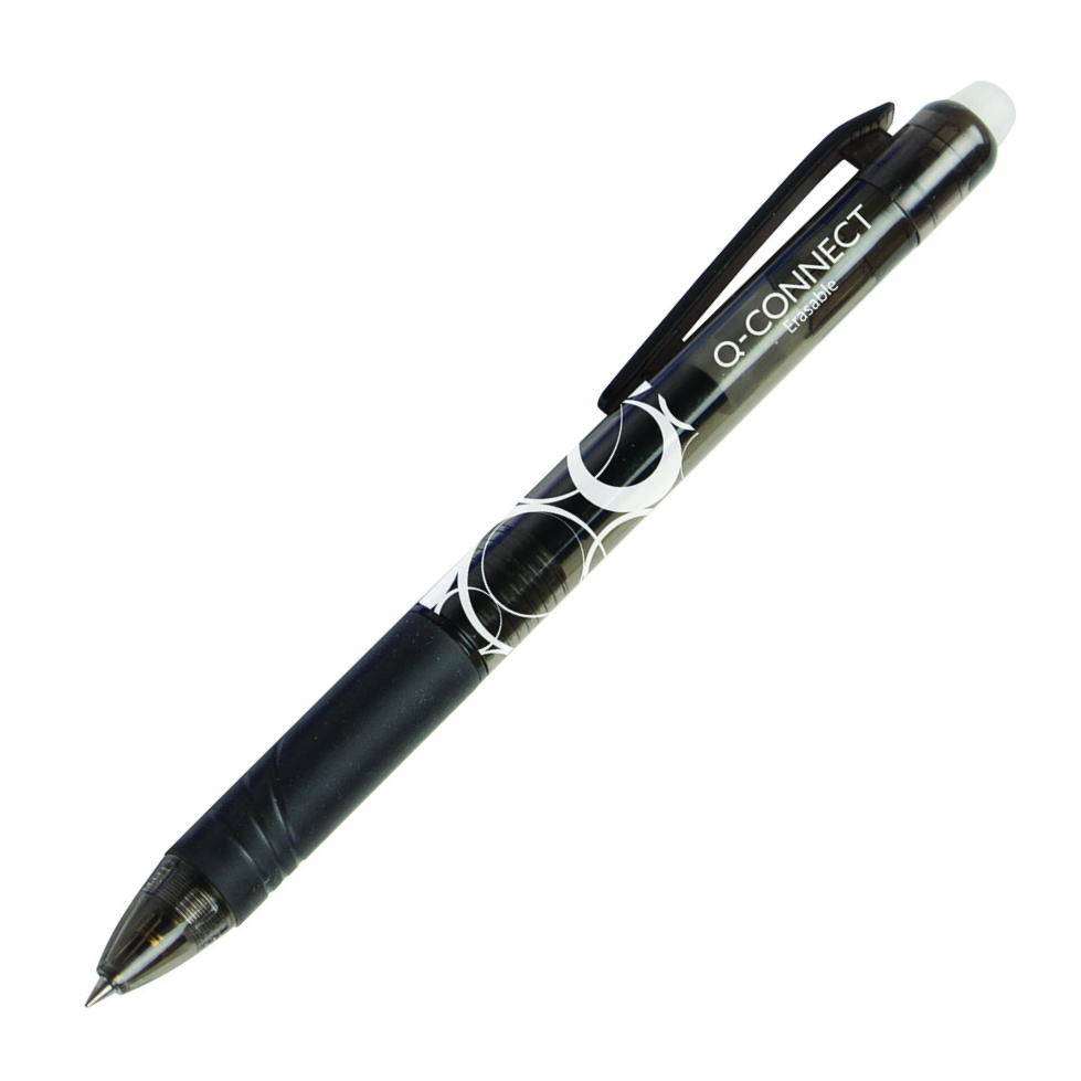 Długopis Q-Connect wymazywalny czarny automatyczny | espryciarze.pl |Kup od ręki!