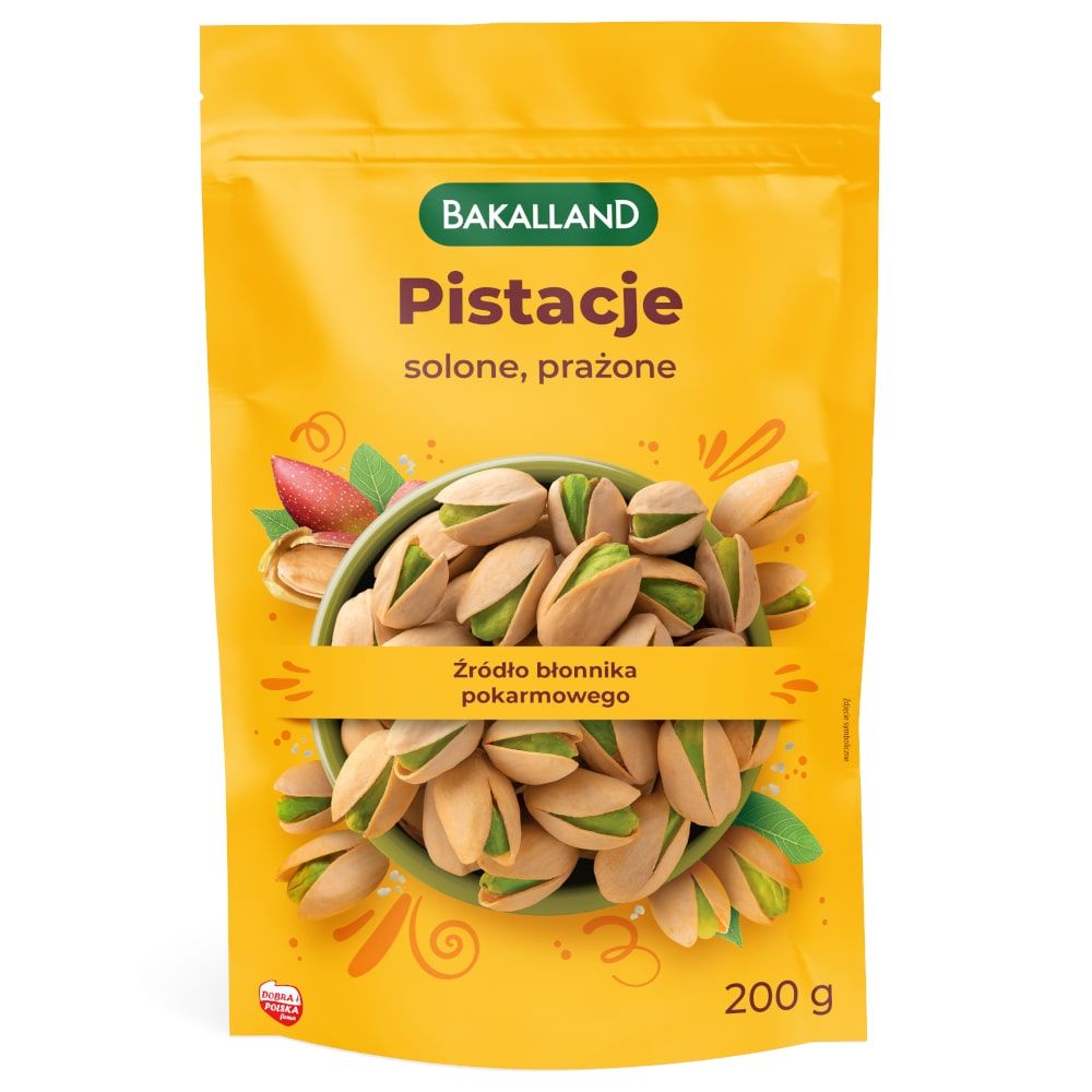 Ż-Pistacje prażone, Bakalland, 200g | espryciarze.pl | Wybierz pewny zakup