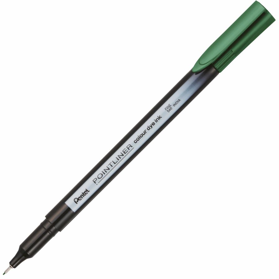 Cienkopis Pointliner colour Pentel zielony | espryciarze.pl |Kup od ręki!