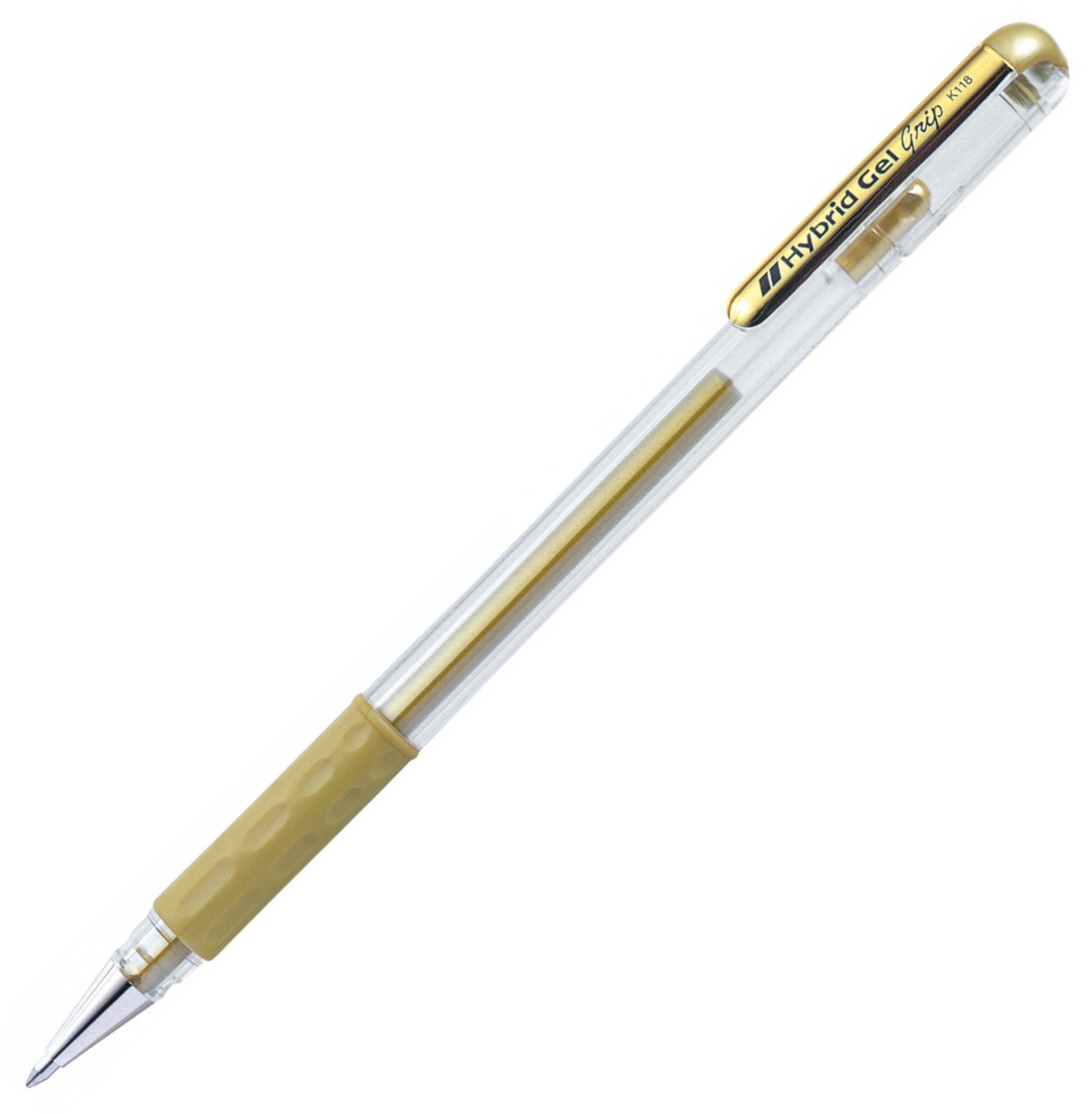 Długopis żelowy Pentel 0,8 mm k118 złoty | espryciarze.pl |Skorzystaj teraz!