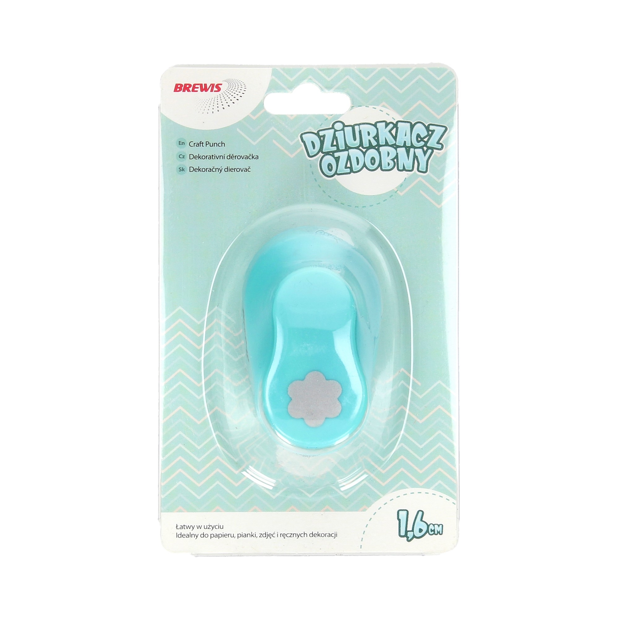 Dziurkacz ozdobny 1,6 cm kwiatek 2 | espryciarze.pl |Nie zwlekaj!