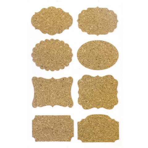 Etykiety samoprzylepne korkowe zestaw 16 sztuk | espryciarze.pl |Zamów dziś!