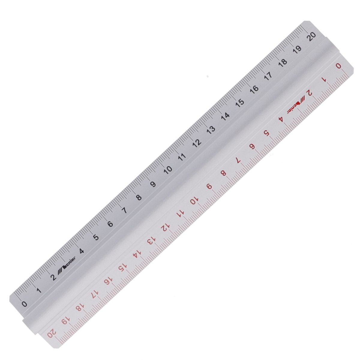 Linijka aluminiowa 20 cm 30160 z uchwytem | espryciarze.pl |Sprawdź ofertę!