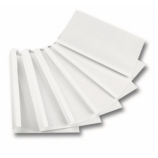Okładka do termobindownicy 4 mm biała zestaw 100 sztuk | espryciarze.pl |Zamów dziś!
