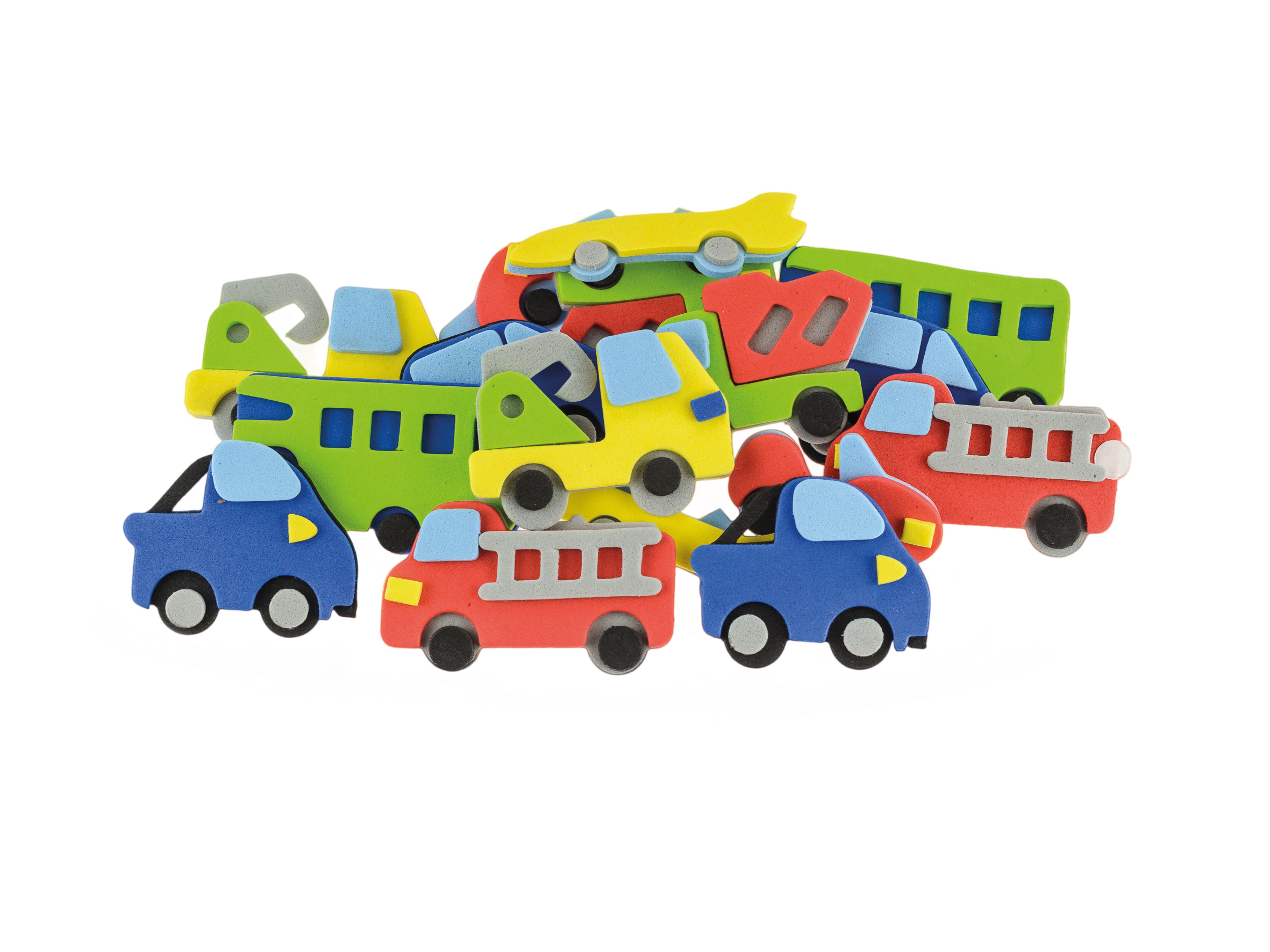 Naklejki z pianki Brewis pvc24, zestaw 16 sztuk auta | espryciarze.pl |Kup taniej!