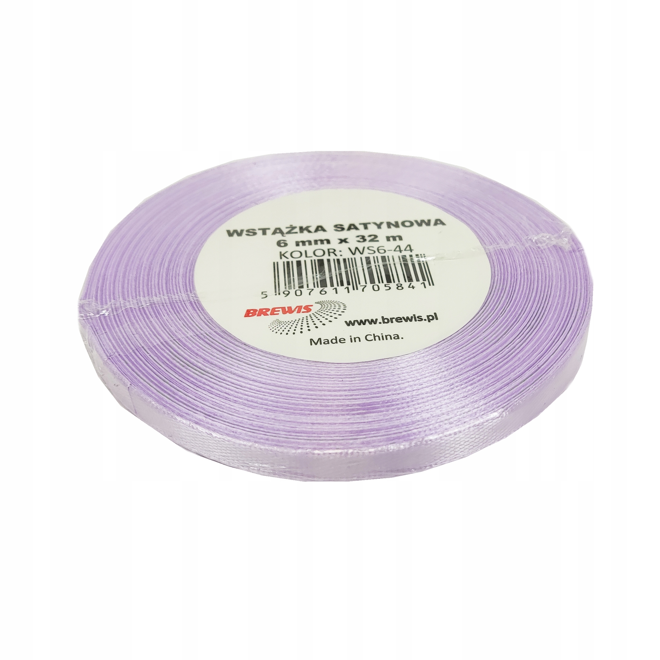 Wstążka satynowa 6mmx32 m jasny lawedowy | espryciarze.pl |Weź najlepszą cenę!