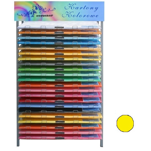 Karton kolorowy Typograf B1 240 g/m2 żółty | espryciarze.pl |Skorzystaj teraz!