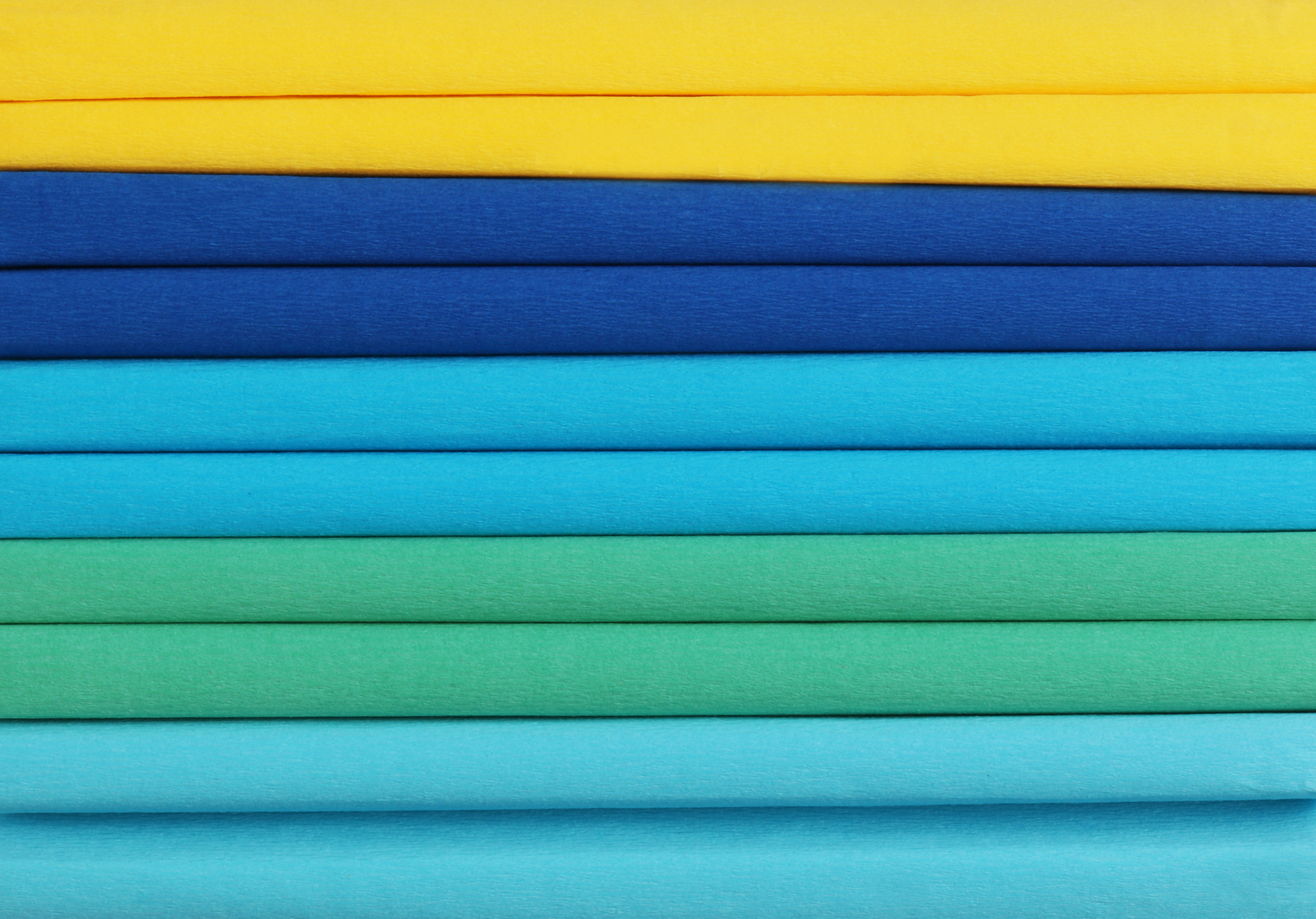 Bibuła marszczona 25x200 cm, Ocean - mix 5 kolorów, 10 rolek | espryciarze.pl |Nie zwlekaj!