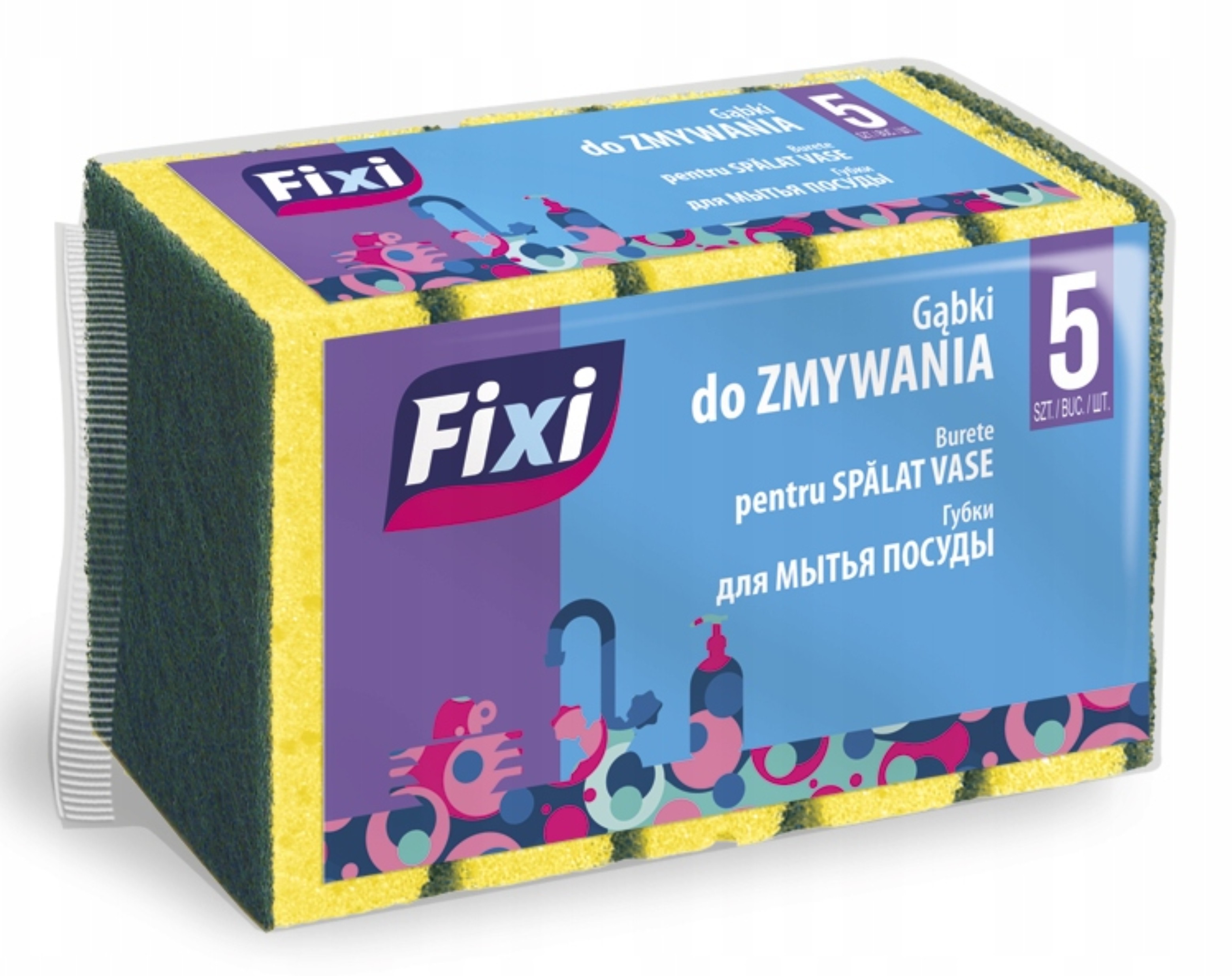 Gabka do naczyń zestaw 5 sztuk | espryciarze.pl |Zamów dziś!