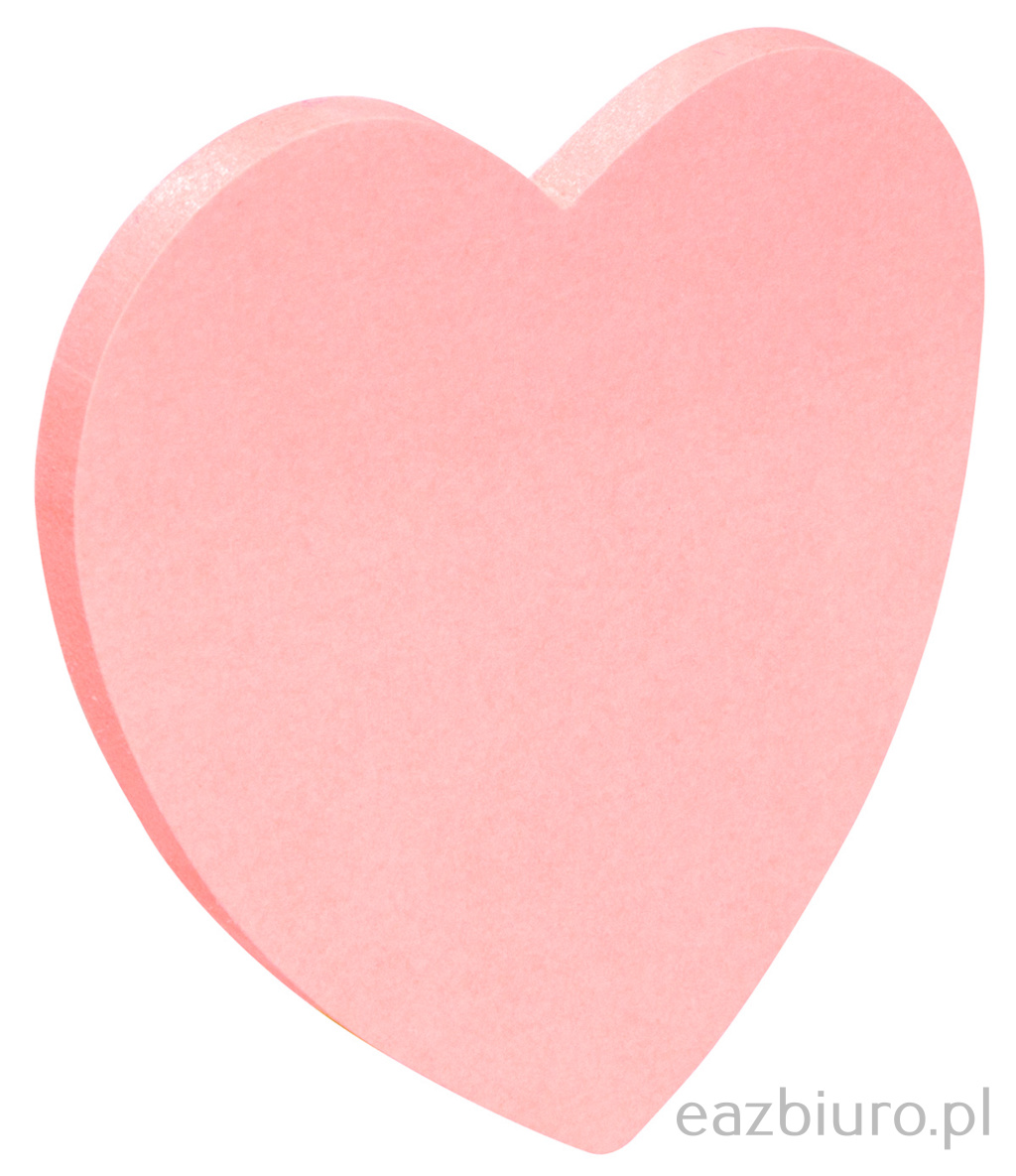 Bloczek samoprzylepny Donau serce różowe 50 kartek | espryciarze.pl |Zamów natychmiast!