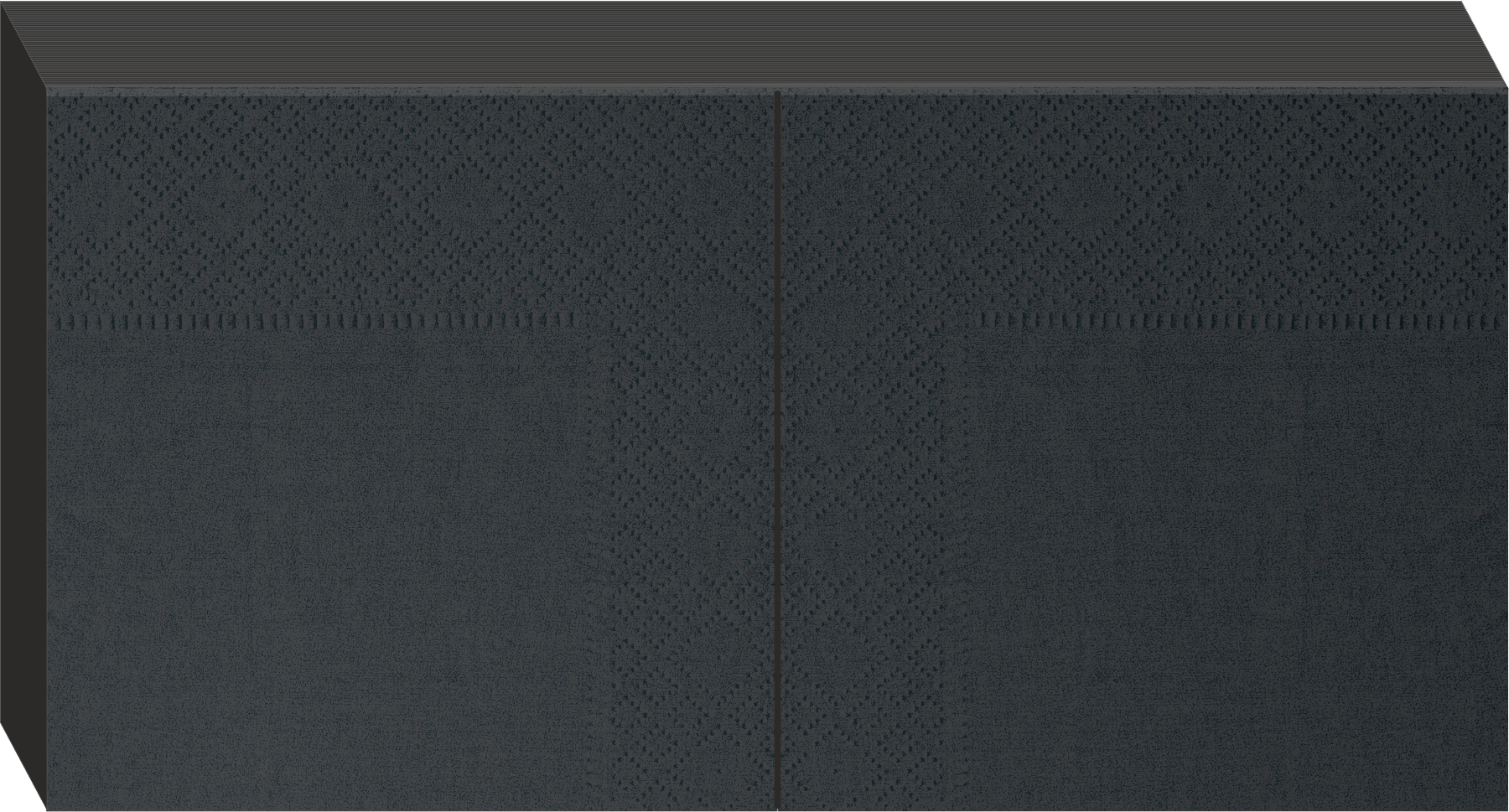 Serwetki gastronomiczne składane Clarina 2-warstwowe czarne 24 x 24 zestaw 200 sztuk. | espryciarze.pl |Nie zwlekaj!