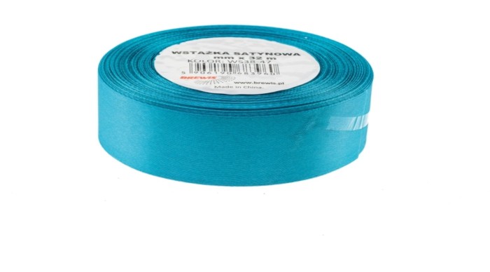 Wstążka Brewis satynowa 25 mm 32 m niebieski | espryciarze.pl |Skorzystaj teraz!