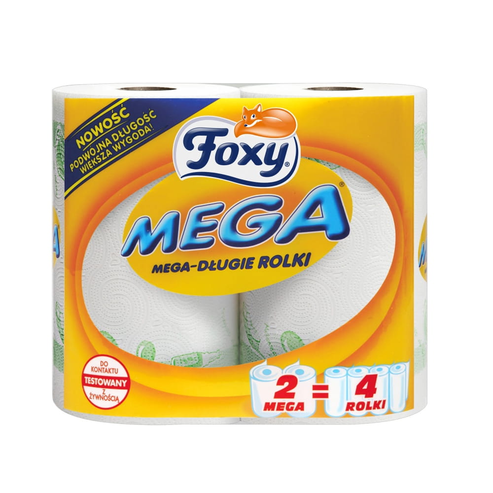 Ręcznik papierowy Foxy mega 2 sztuki | espryciarze.pl |Zamów natychmiast!
