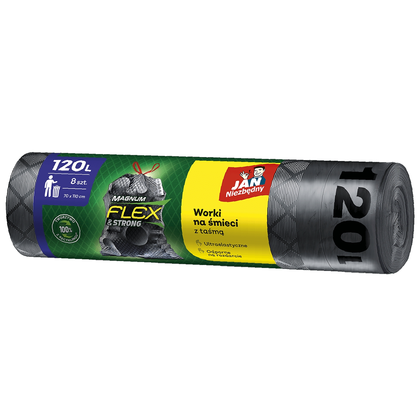 Worki ld Jan Niezbędny magnum flex&strong 120 l zestaw 8 sztuk. | espryciarze.pl |Kup taniej!