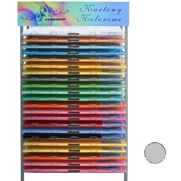 Karton kolorowy Typograf B1 230 g/m2 srebrny | espryciarze.pl |Zamów online!