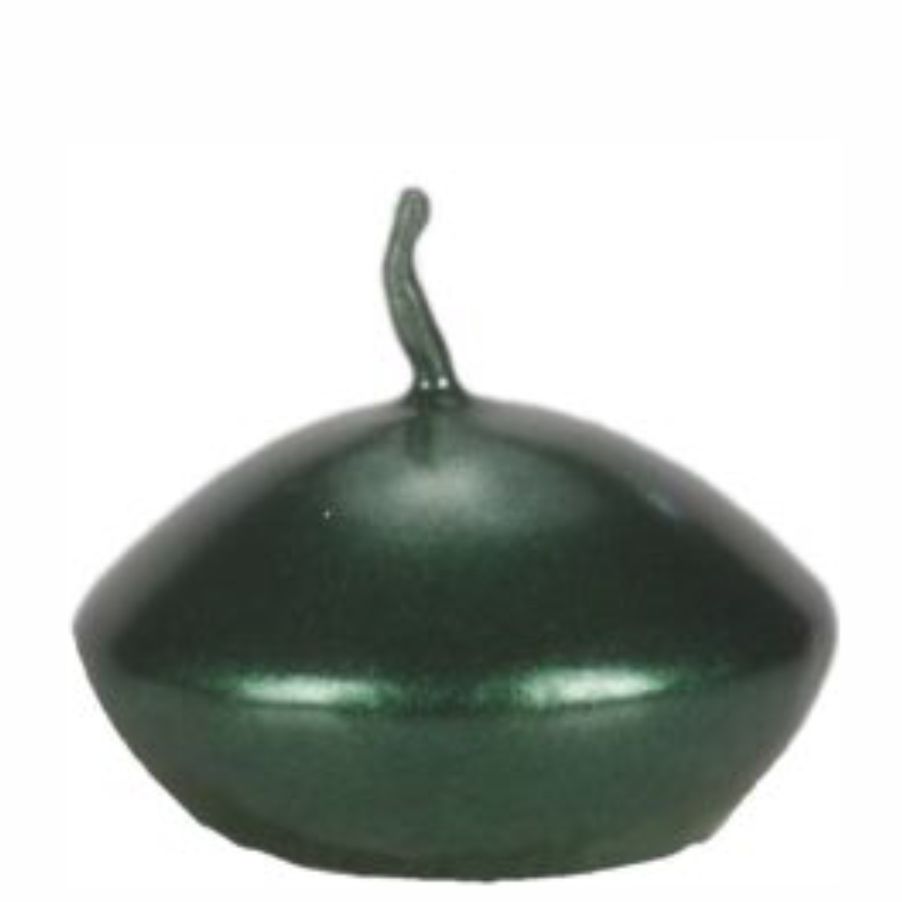 Świeca pływająca duża 70 40 metaliczny zielony zestaw 4 sztuk. | espryciarze.pl |Kup teraz!