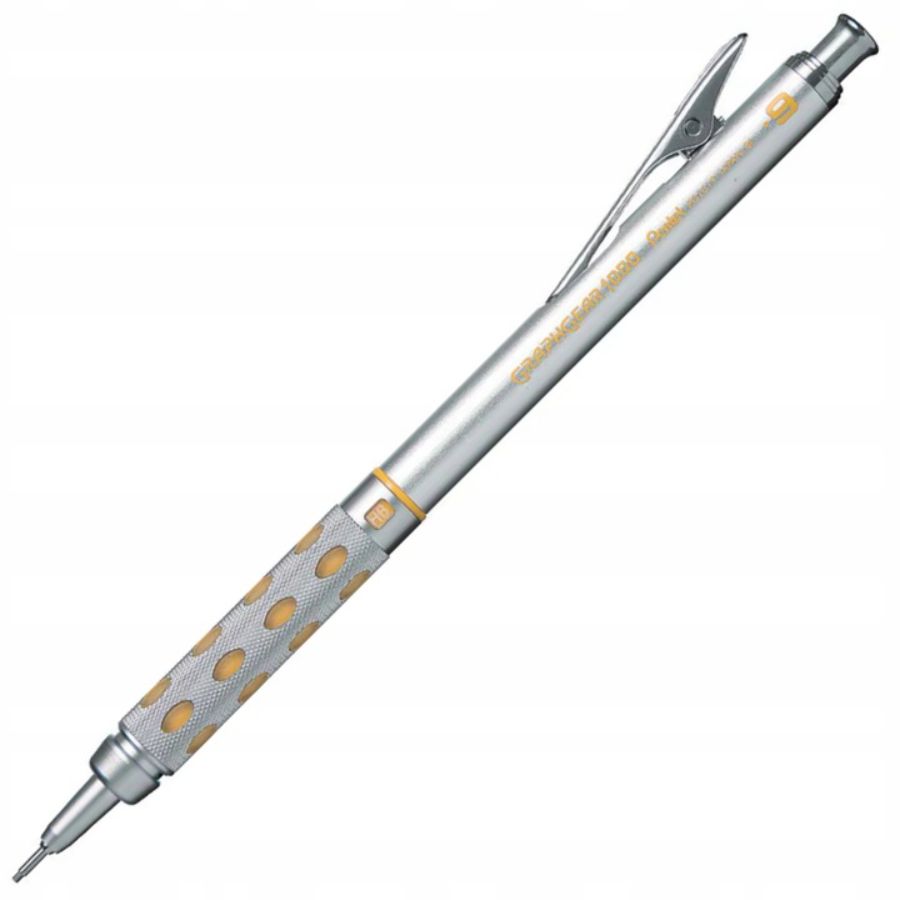 Ołówek automatyczny graphgear 1000 srebrno-żółty | espryciarze.pl |Kliknij i kup!