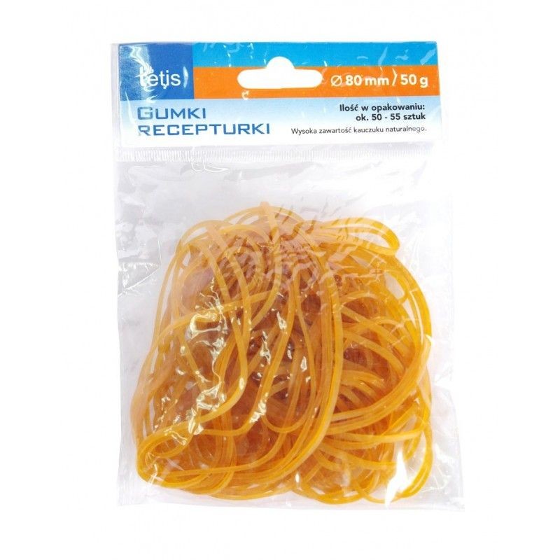 Gumki recepturki Tetis 50 g 80 mm | espryciarze.pl |Kliknij i kup!