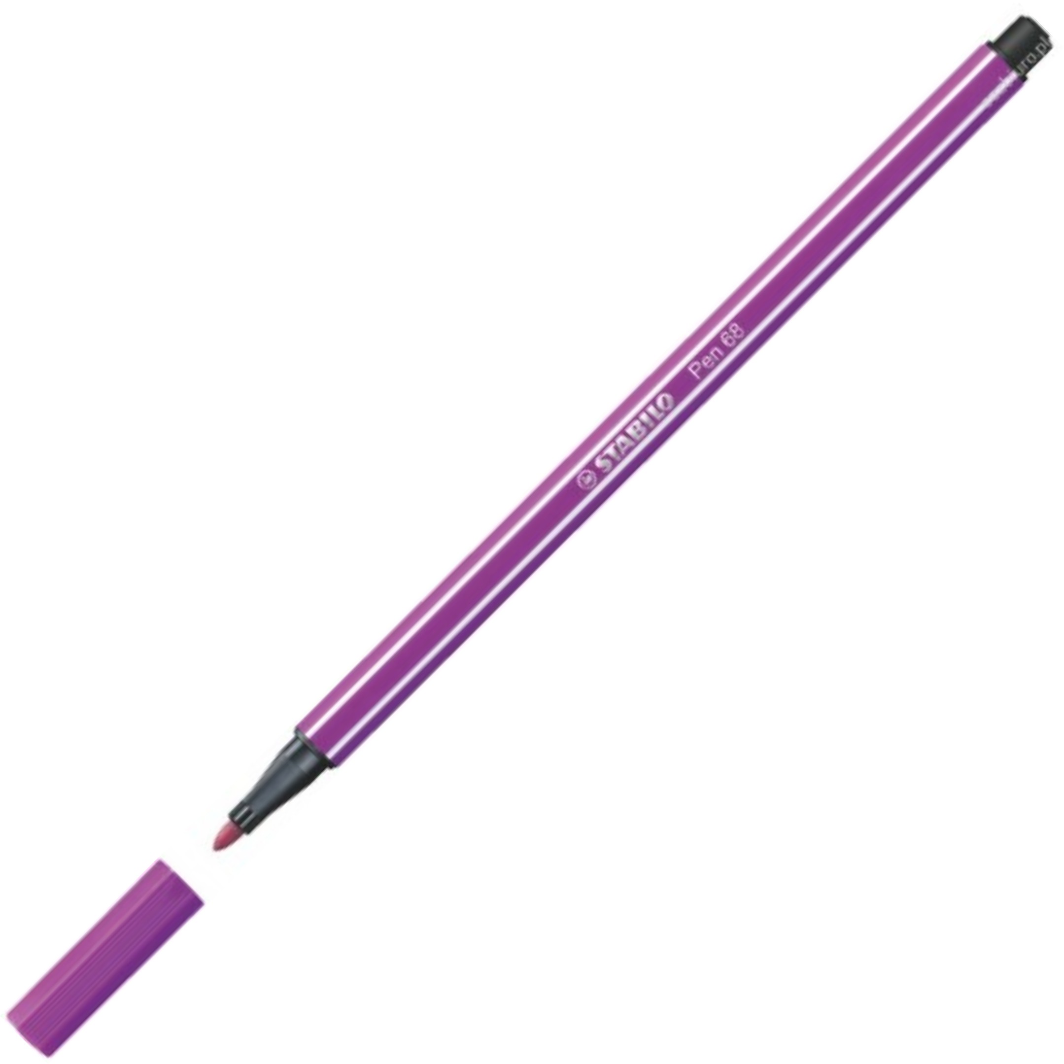 Flamastry Stabilo pen 68 lila do biura | espryciarze.pl |Zgarnij ofertę!