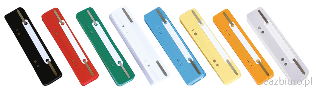 Wąsy skoroszytowe Donau, pp, z metalową blaszką, zestaw 25 sztuk, mix kolorów | espryciarze.pl |Zamów natychmiast!