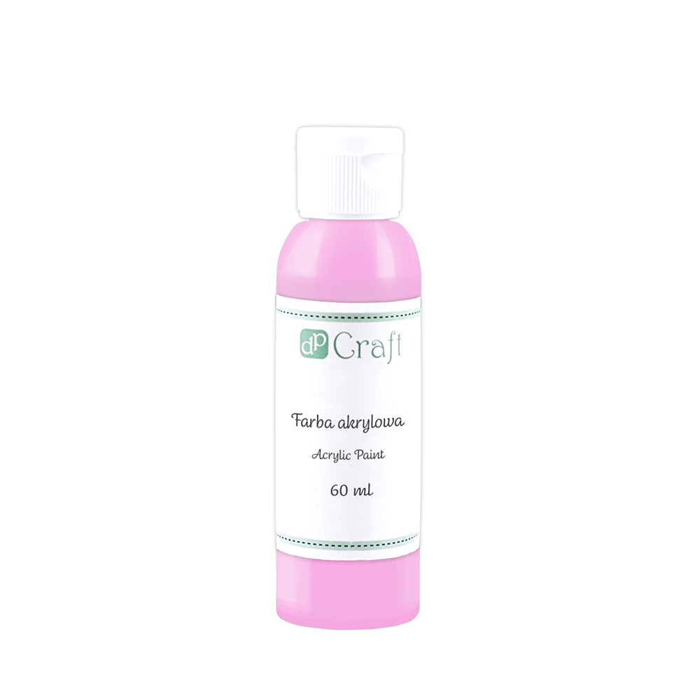 Farba akrylowa, 60 ml - różowy | espryciarze.pl |Zamów dziś!