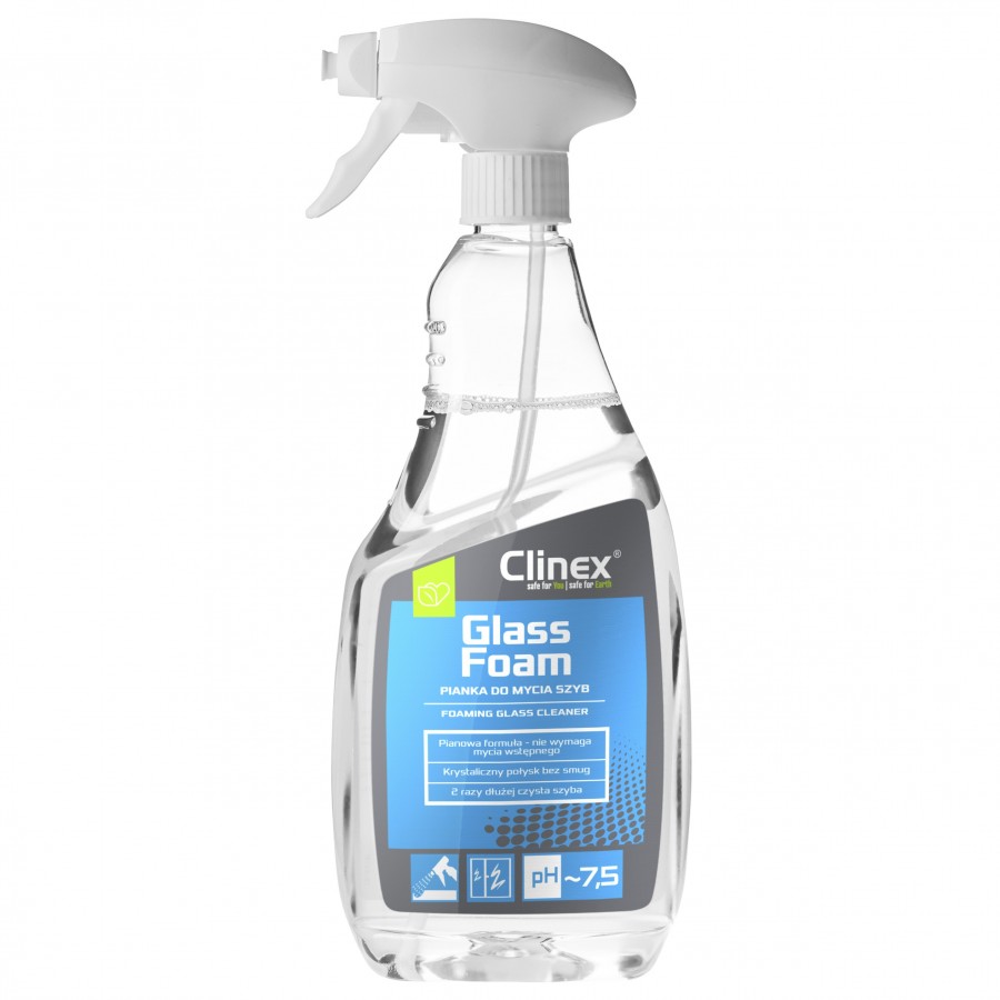 Clinex glass foam 77-688 pianka do mycia szyb i Okien 650 ml | espryciarze.pl |Skorzystaj teraz!