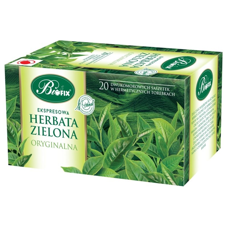 Herbata bifix, 20 torebek, zielona | espryciarze.pl |Zamów online!