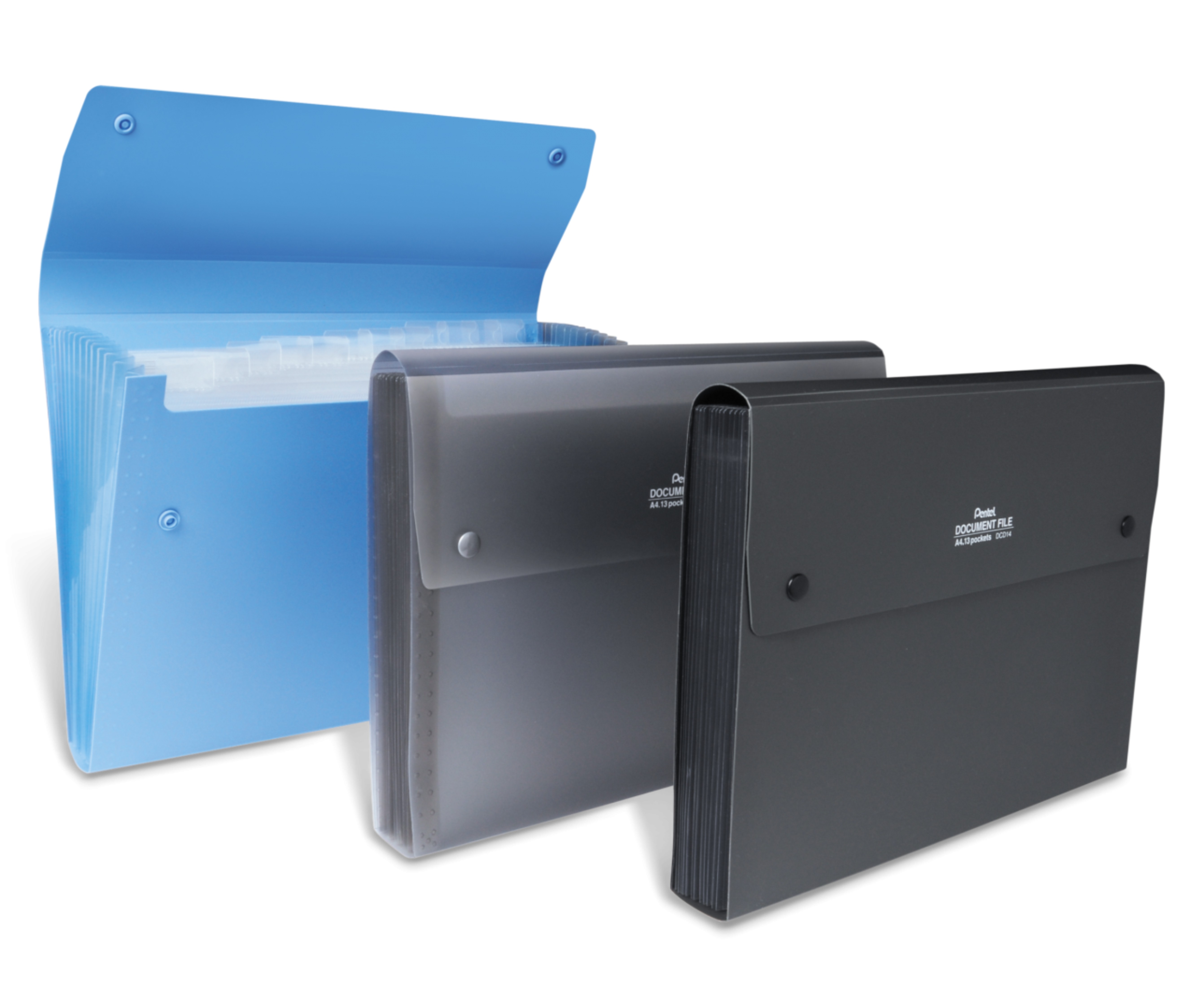 Teczka harmonijkowa Pentel dcd14 transparentna niebieska | espryciarze.pl |Działaj teraz!