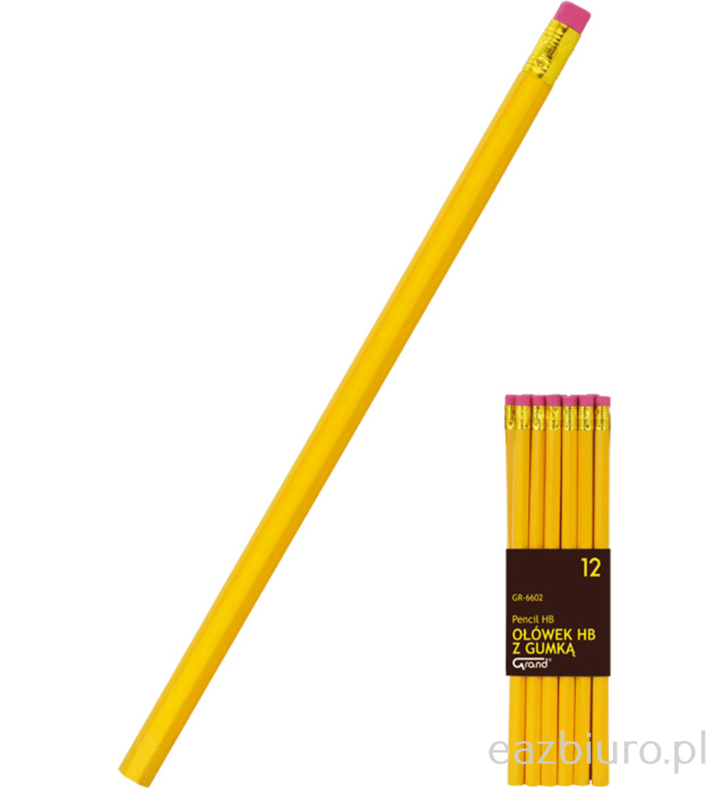 Ołówek z gumką hb do biura do biura | espryciarze.pl |Nie zwlekaj!
