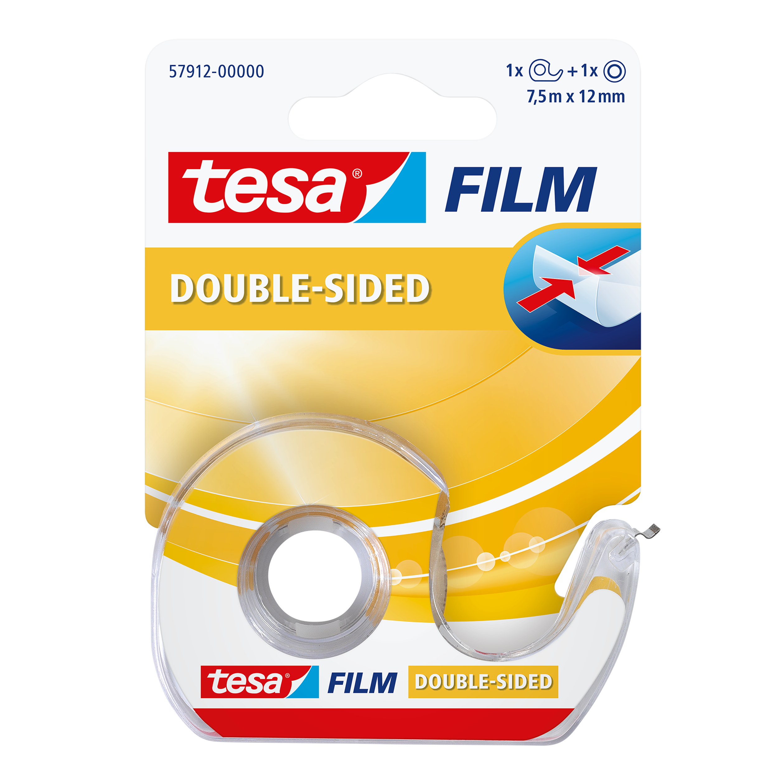 Taśma biurowa Tesafilm dwustronna 7,5 m x 12 mm | espryciarze.pl |Złap promocję!