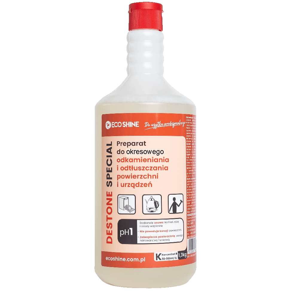 Eco Shine destone special okresowy odkamieniacz usuwający najtrwalszy kamień i tłuszcz | espryciarze.pl |Weź najlepszą cenę!
