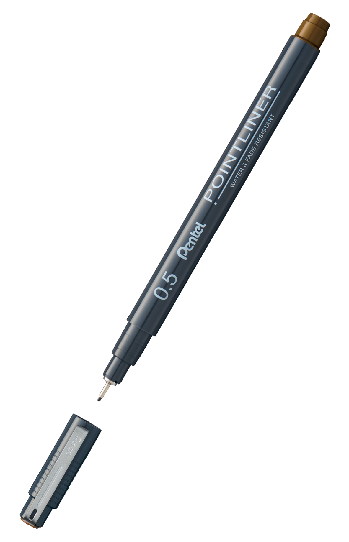 Pentel cienkopis kalibrowany pointliner 0,5 mm sepia | espryciarze.pl |Zamów online!