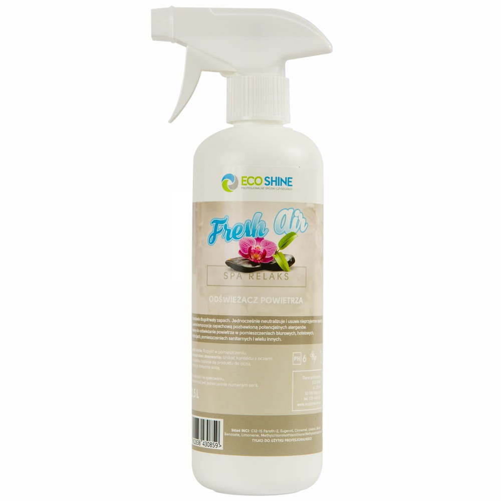 Eco Shine fresh air odświeżacz powietrza 0,5 l- spa relaks | espryciarze.pl |Działaj teraz!