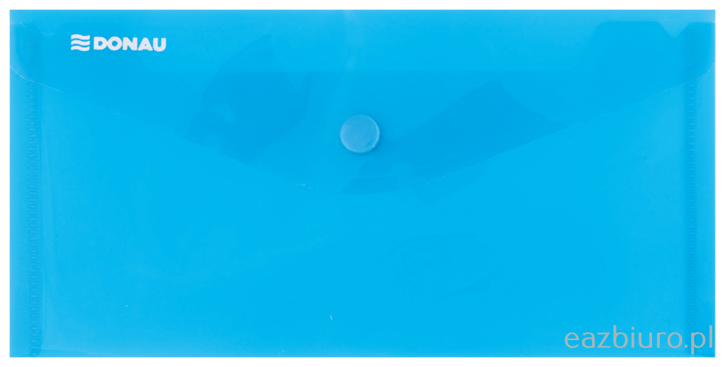 Teczka Plastikowa koperta DL Donau niebieska | espryciarze.pl | Sprawdź co przygotowaliśmy