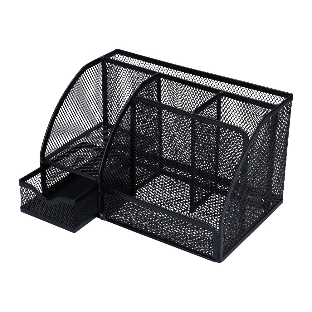 Przybornik siatkowy na biurko na listy czarny | espryciarze.pl |Kup teraz!