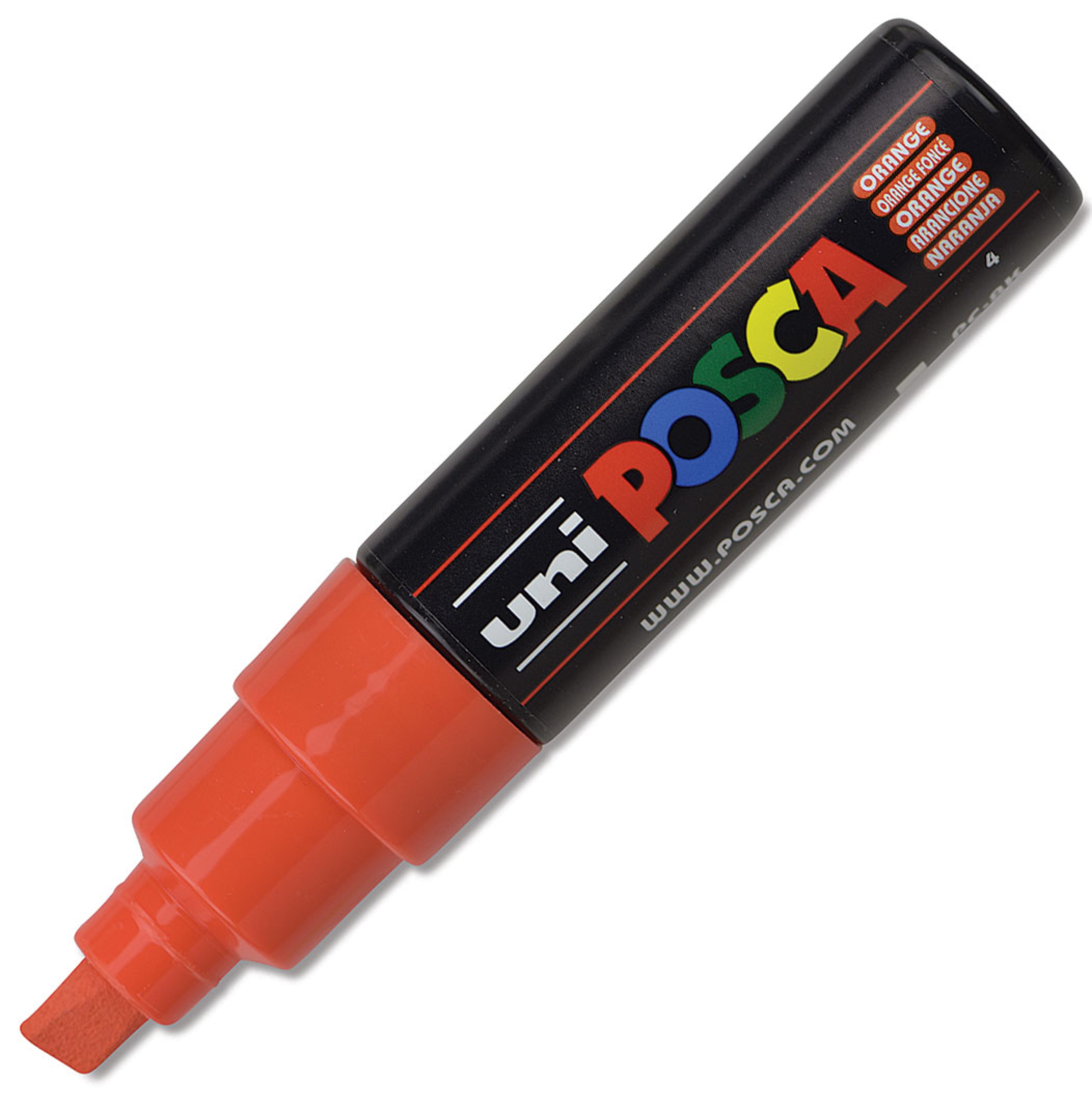 Pc-8k pomarańczowy marker posca,uni | espryciarze.pl |Nie zwlekaj!