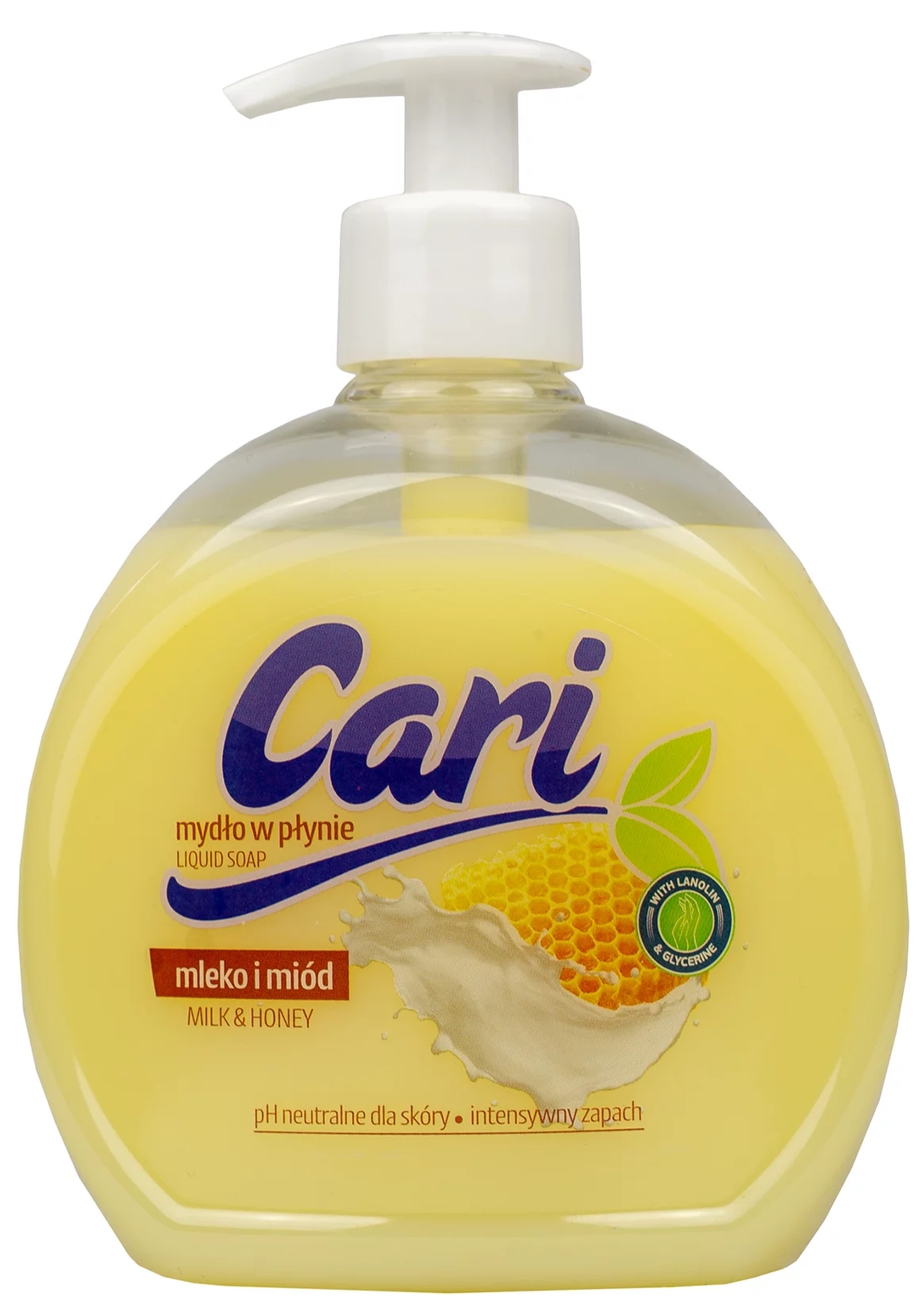 Mydło w płynie z pompką cari mleko i miód 500 ml | espryciarze.pl |Zamów online!