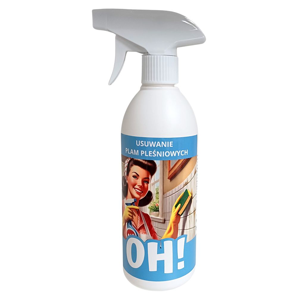 Preparat przeciwpleśniowy OH! Usuwanie plam pleśniowych 500 ml | espryciarze.pl |Zamów online!