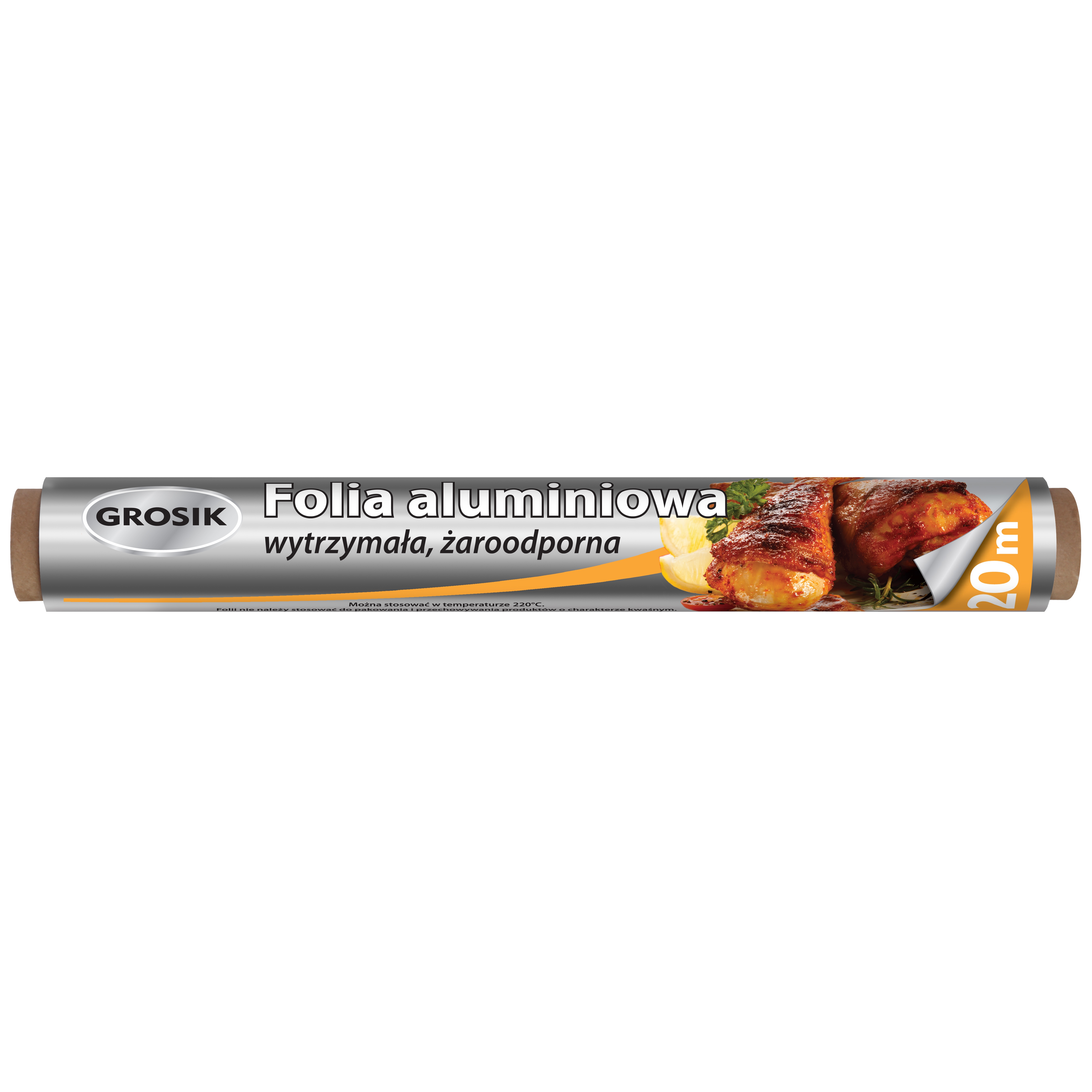 Folia aluminiowa Grosik 20 m do biura | espryciarze.pl |Weź najlepszą cenę!