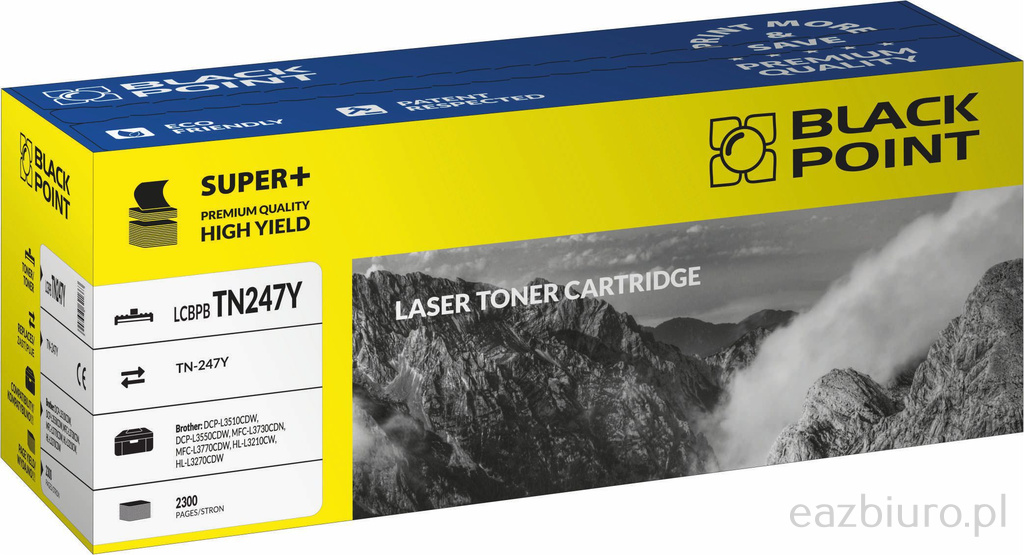 Toner Brother tn-247y yellow blackpoint | espryciarze.pl | Zamów już dziś
