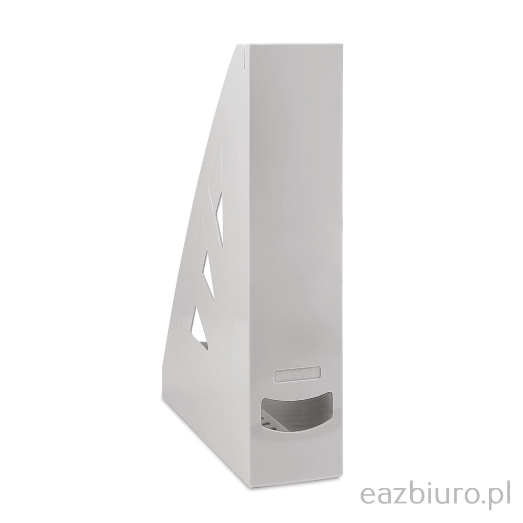 Pojemnik na dokumenty Office Products, ażurowy, A4 70 mm, szary | espryciarze.pl |Kup taniej!