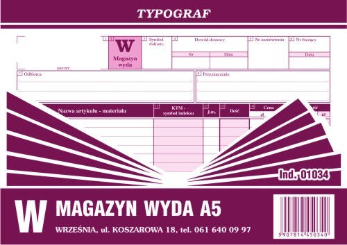 Druk magazyn wyda A5 Typograf do biura | espryciarze.pl |Zgarnij ofertę!