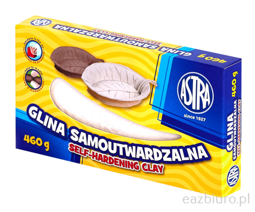 Glina samoutwardzalna 460 g biała Astra | espryciarze.pl |Kup w super cenie!