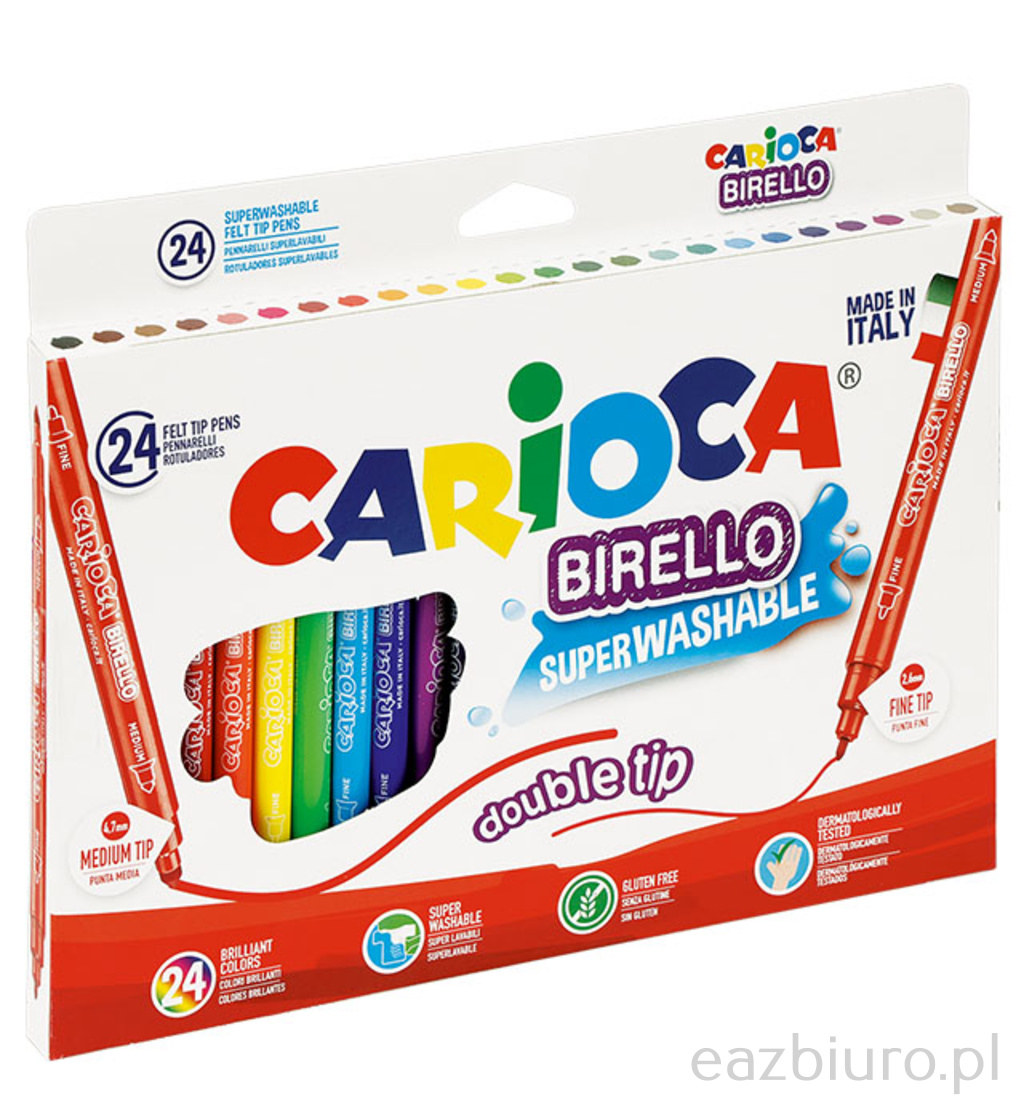 Mazaki dwustronne carioca 24 kolory | espryciarze.pl |Złap promocję!