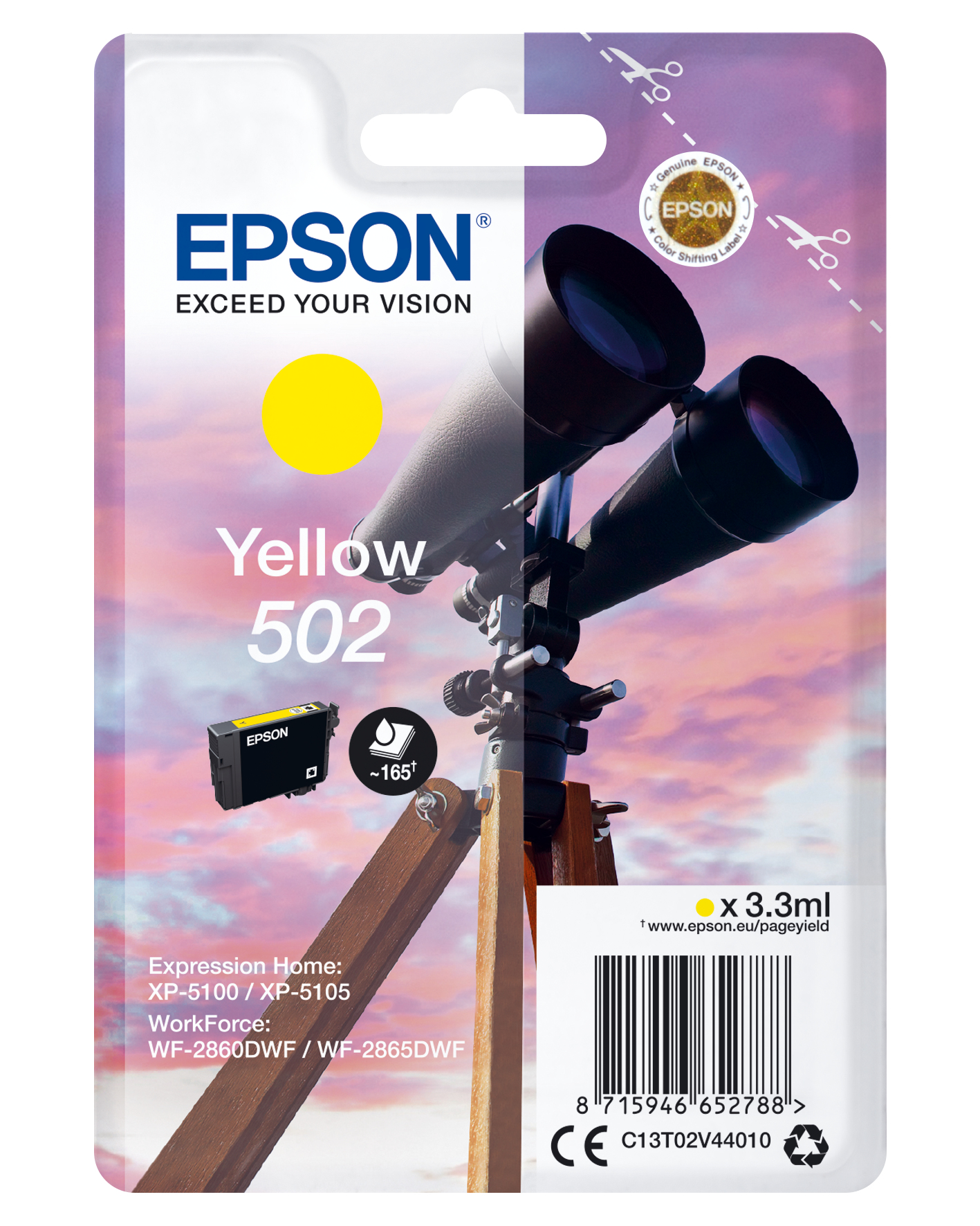 Cartrige epson xp5100 502 yellow t02v44010 | espryciarze.pl | Zrób dobry zakup