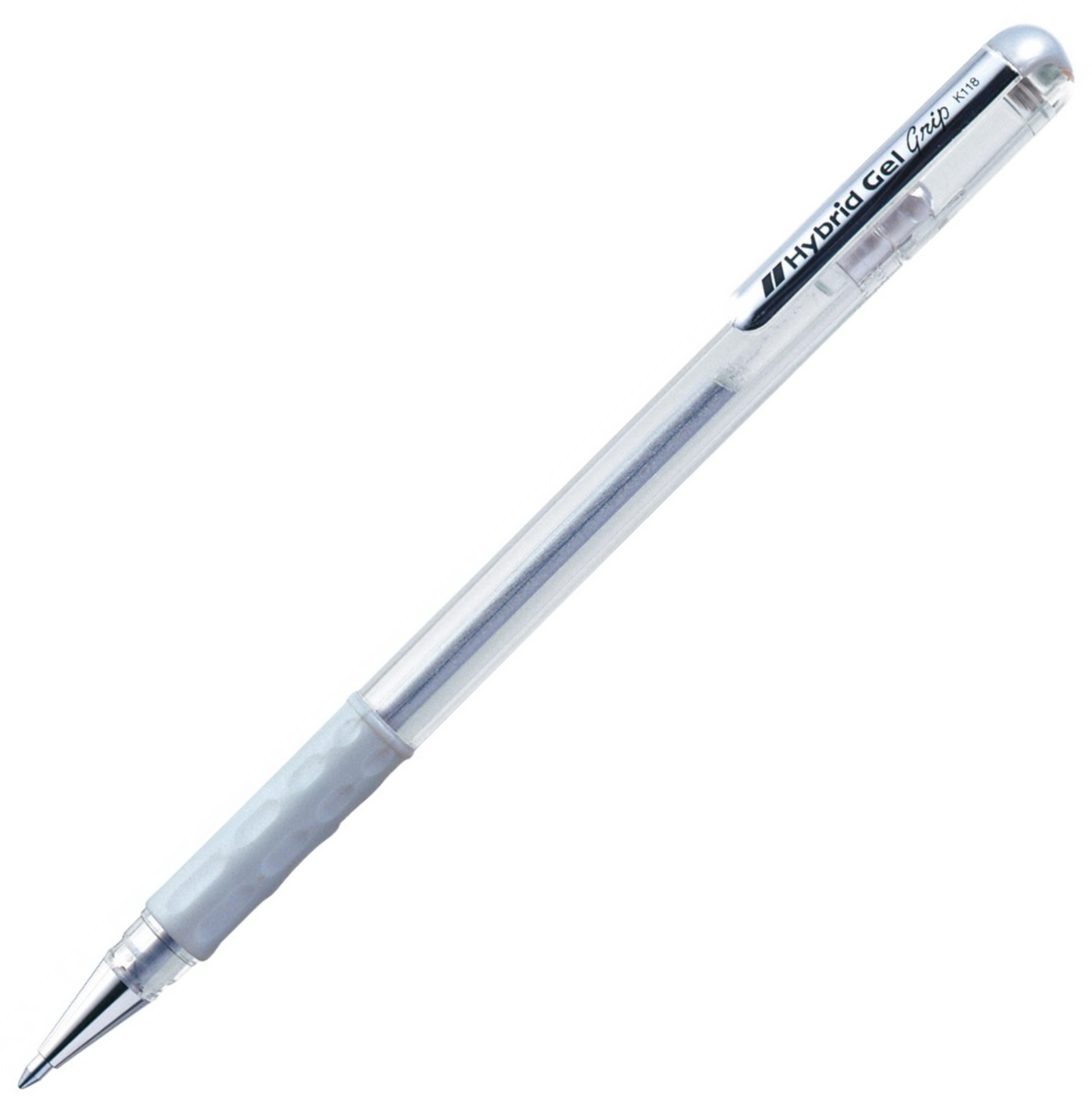 Długopis żelowy Pentel 0,8 mm k118 srebrny | espryciarze.pl |Nie zwlekaj!