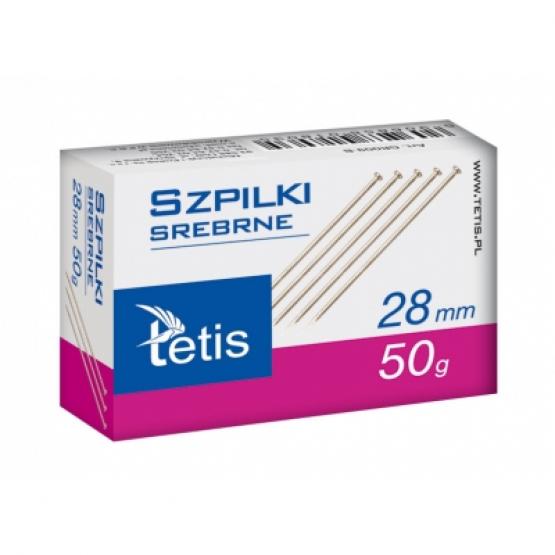 Szpilki srebrne 28 mm 50 g Tetis | espryciarze.pl |Zamów dziś!