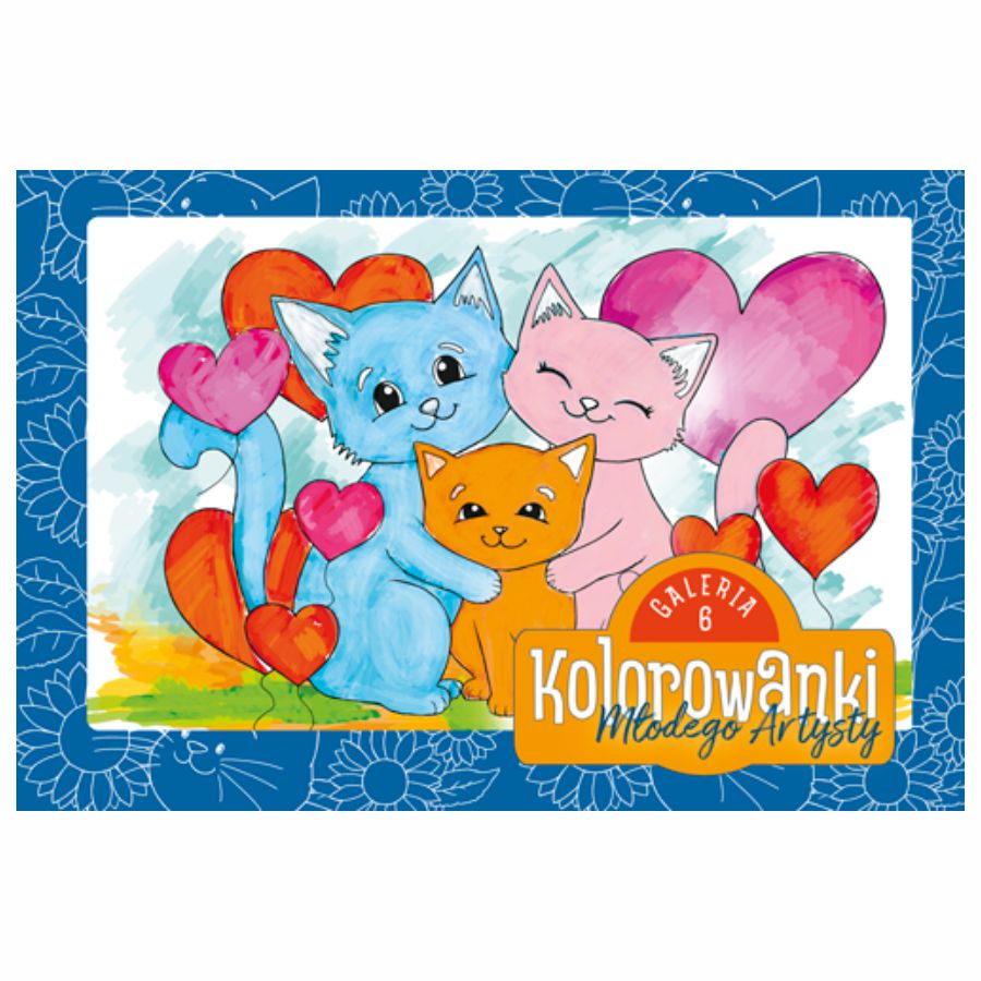 Kolorowanki młodego artysty 4+ B5 kotki i pieski | espryciarze.pl |Złap promocję!